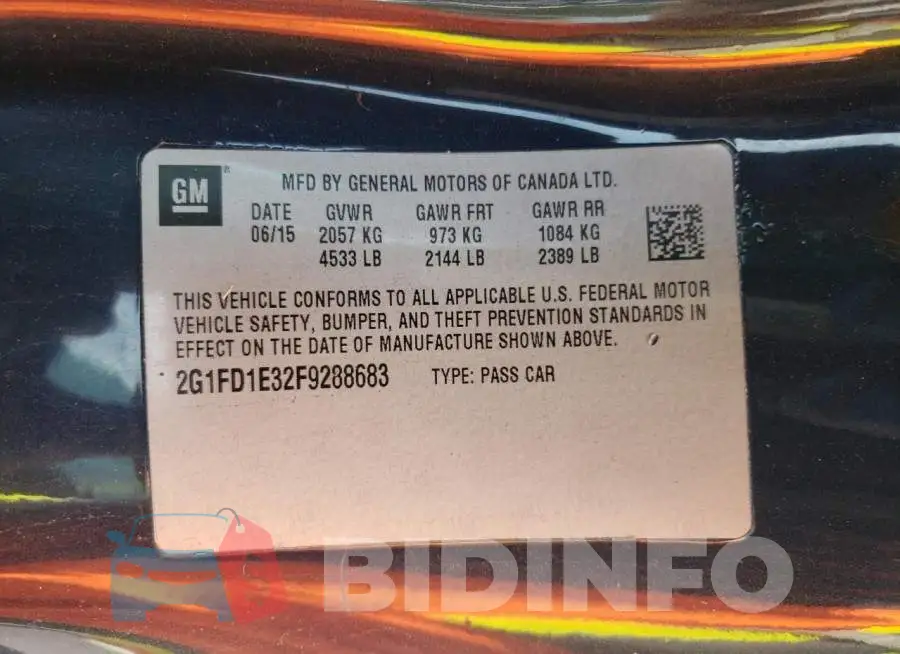 2G1FD1E32F9288683 Photo# 12