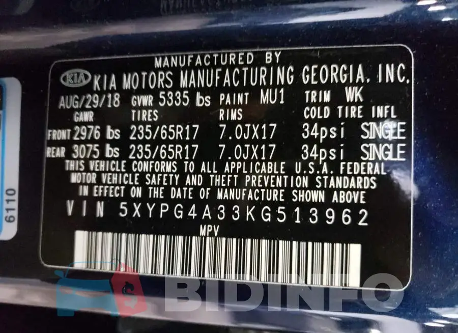 5XYPG4A33KG513962 Photo# 13