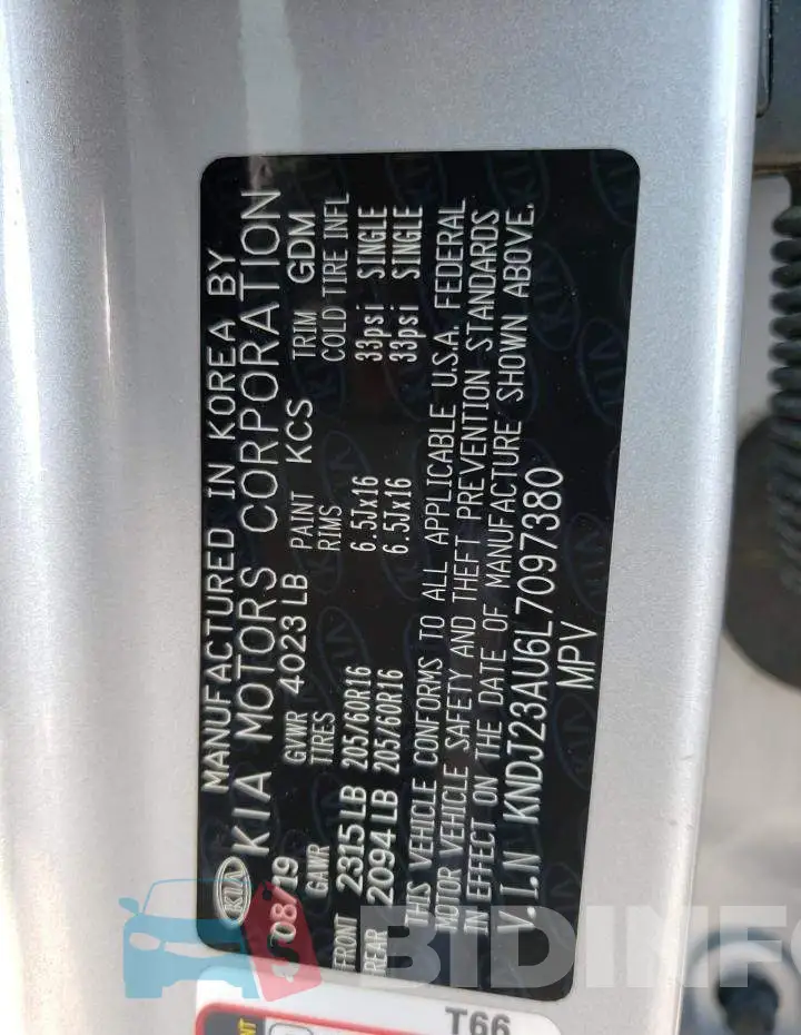 KNDJ23AU6L7097380 Photo# 12
