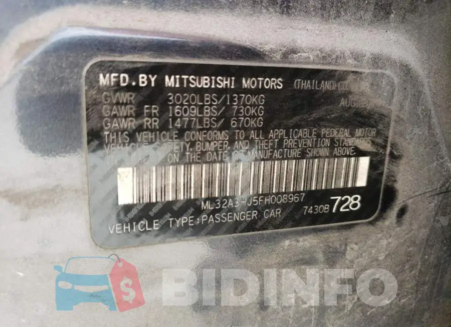 ML32A3HJ5FH008967 Photo# 12