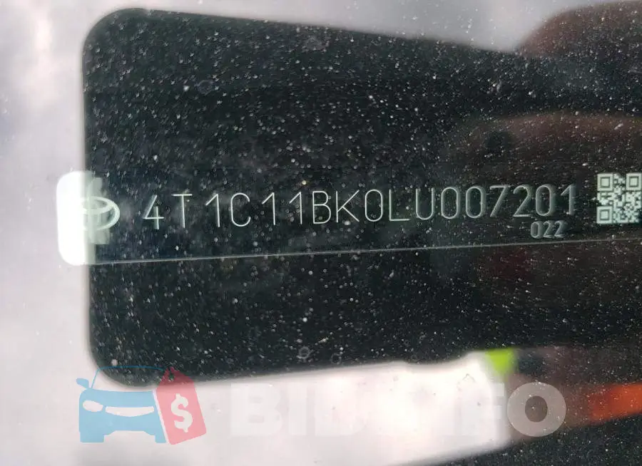 4T1C11BK0LU007201 Photo# 12