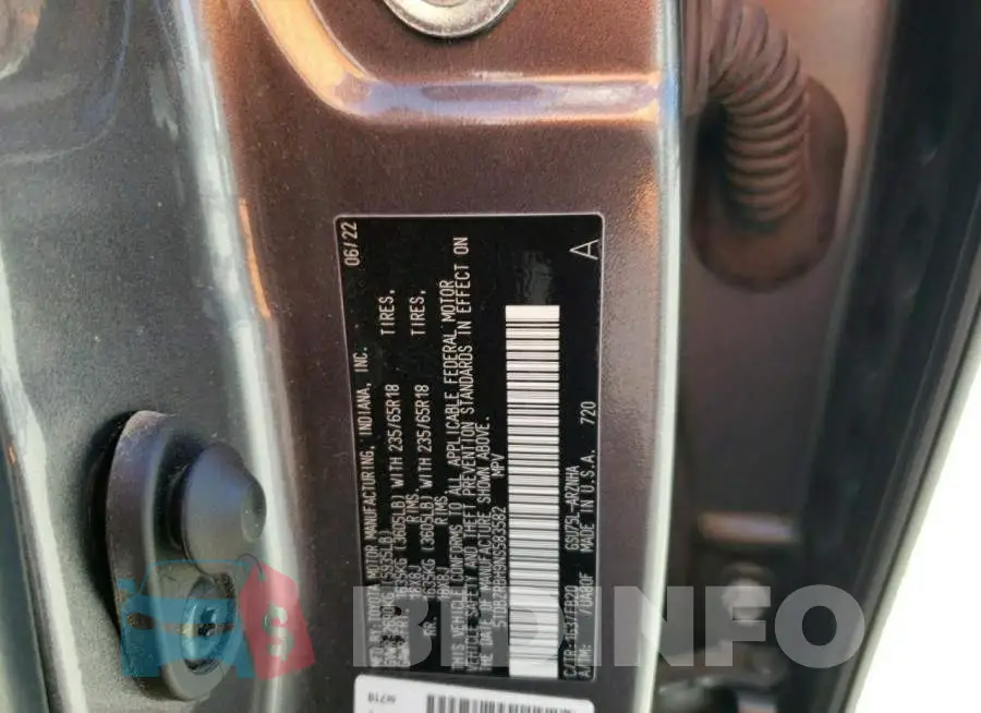 5TDBZRBH9NS583582 Photo# 14