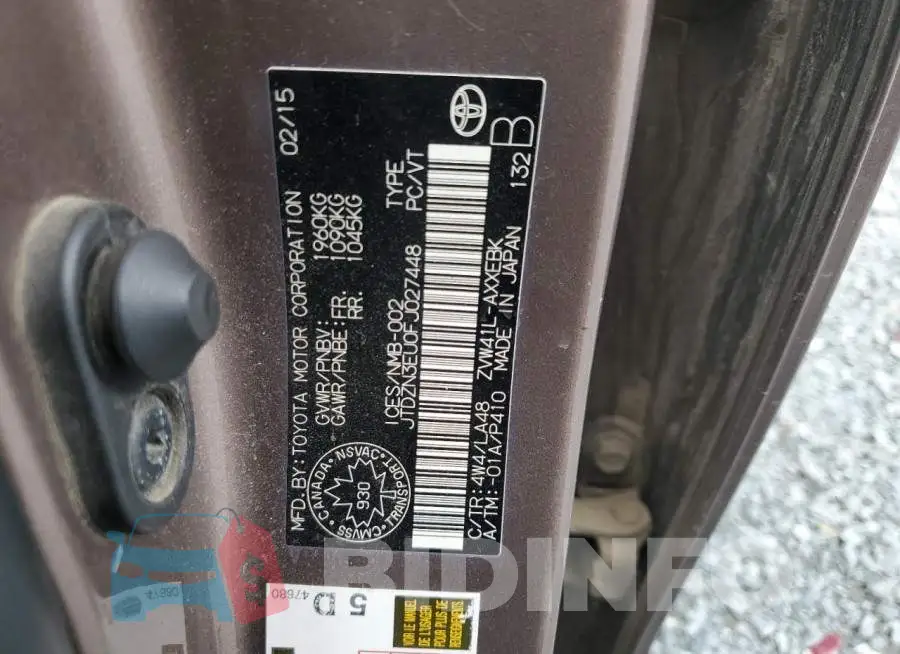 JTDZN3EU0FJ027448 Photo# 12