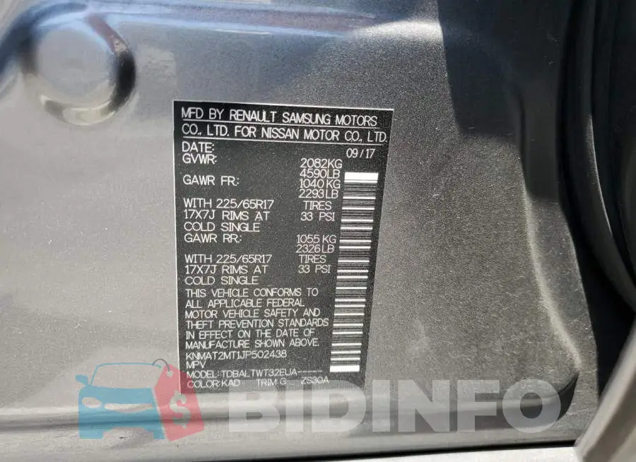 KNMAT2MT1JP502438 Photo# 14