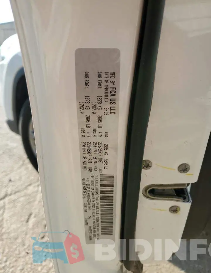 1C4PJMLB0KD423740 Photo# 12