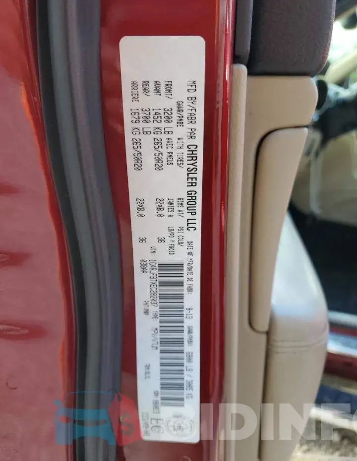 1C4RJFBTXEC282037 Photo# 14