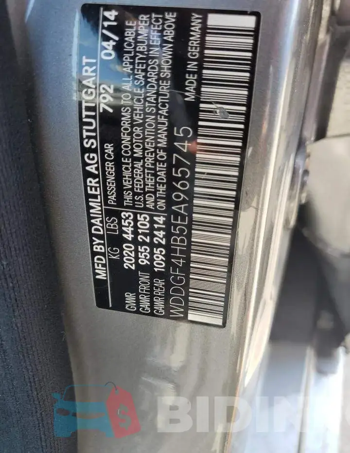 WDDGF4HB5EA965745 Photo# 13