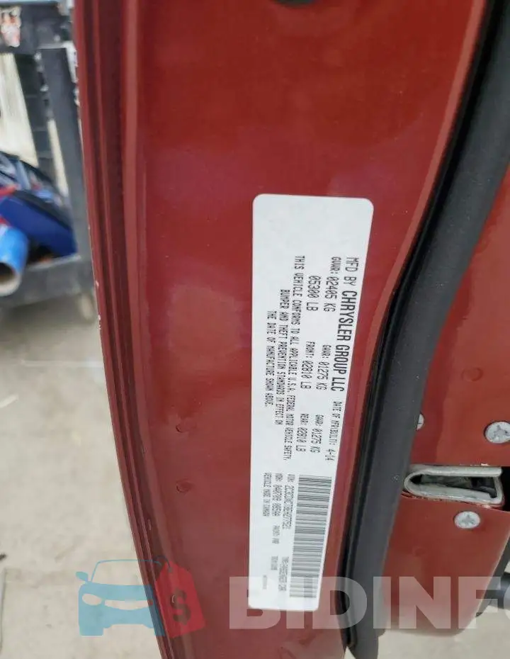2C3CDXCT8EH277521 Photo# 12