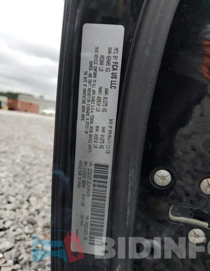2C3CDZFJ5LH104428 Photo# 13