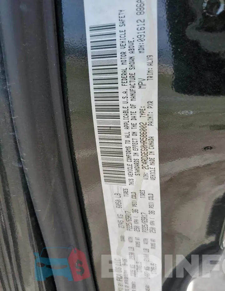 2C4RDGEG0HR586002 Photo# 13