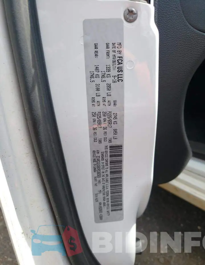 2C4RDGEG6KR536583 Photo# 13