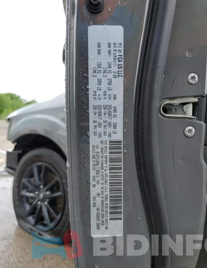 3C4PDCAB0LT195013 Photo# 12