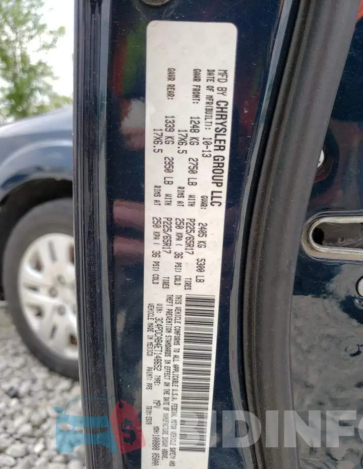 3C4PDCAB4ET148652 Photo# 13