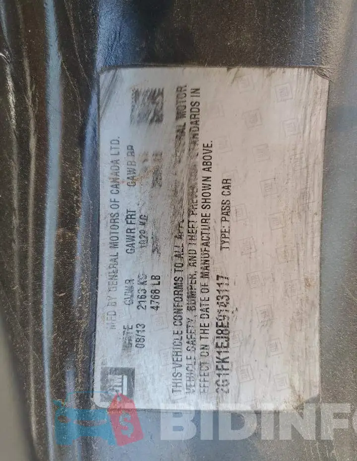 2G1FK1EJ8E9143117 Photo# 12