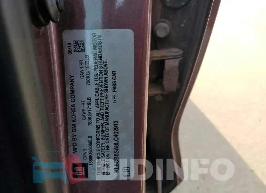 KL8CB6SA8LC402912 Photo# 12