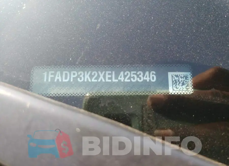 1FADP3K2XEL425346 Photo# 12