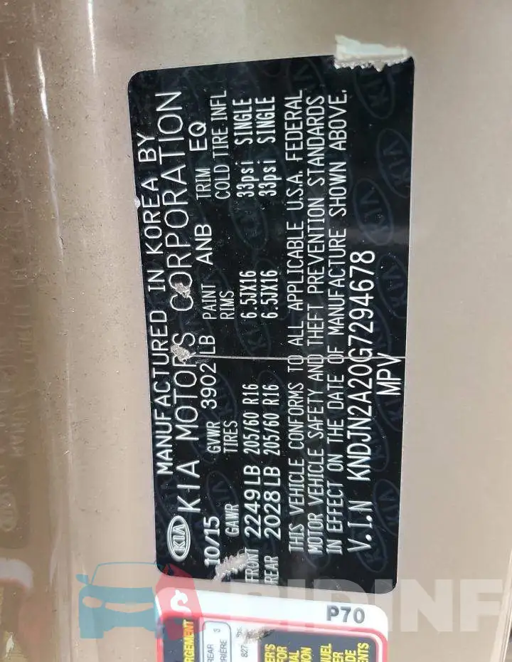 KNDJN2A20G7294678 Photo# 12