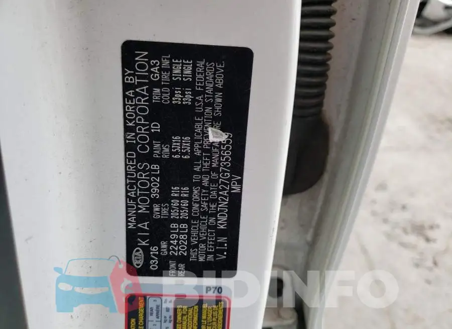 KNDJN2A27G7356559 Photo# 13