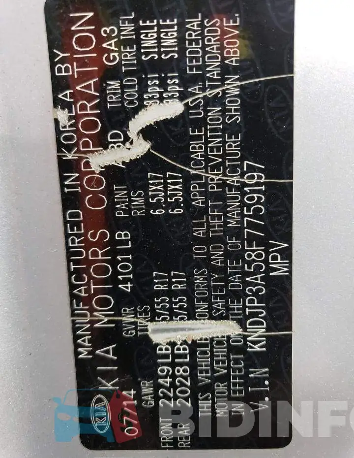 KNDJP3A58F7759197 Photo# 12