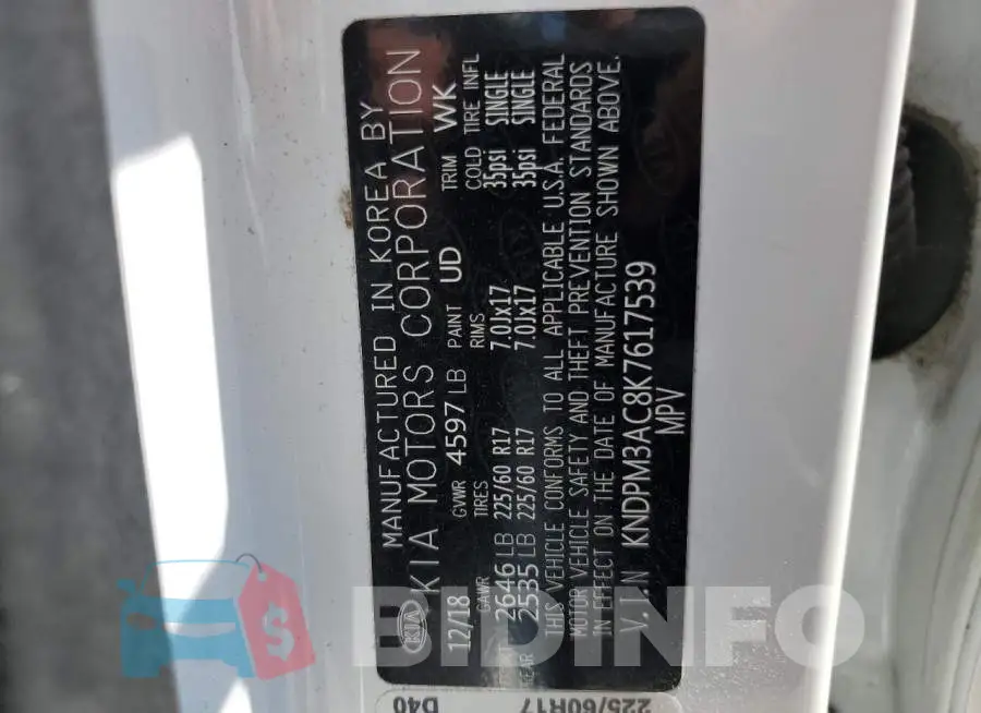 KNDPM3AC8K7617539 Photo# 12