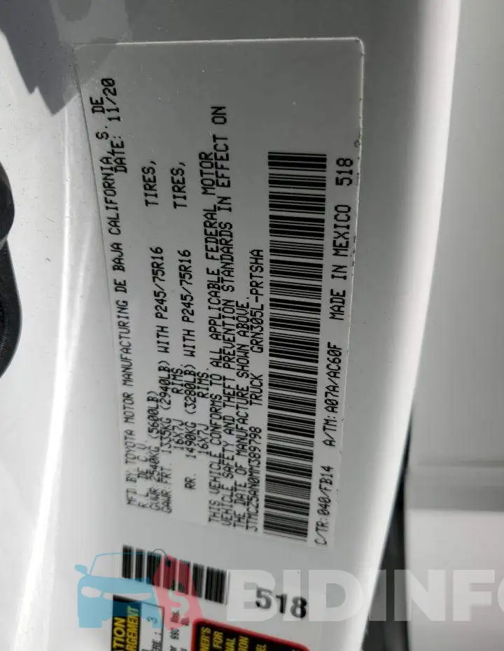 3TMCZ5AN0MM389798 Photo# 12