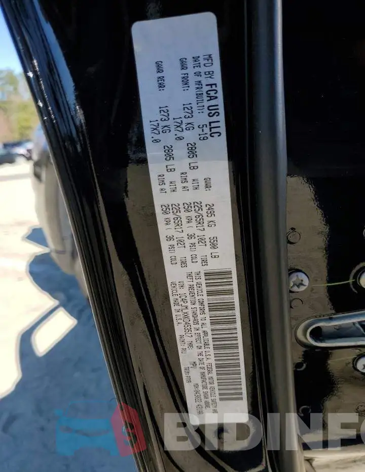 1C4PJMLXXKD453517 Photo# 13