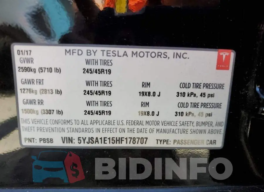 5YJSA1E15HF178707 Photo# 12