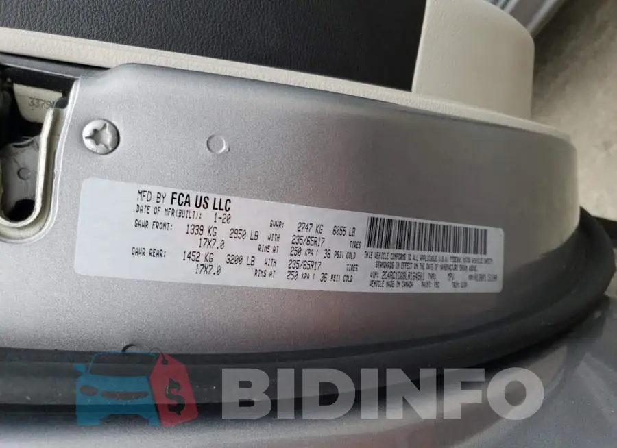 2C4RC1DG9LR164501 Photo# 13