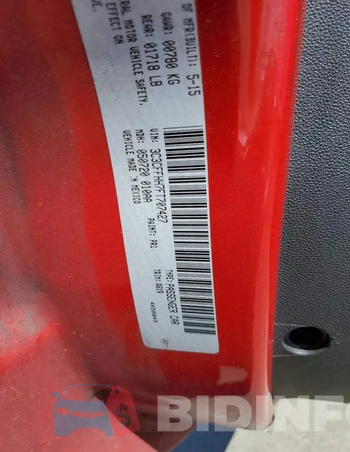 3C3CFFHH7FT707427 Photo# 12