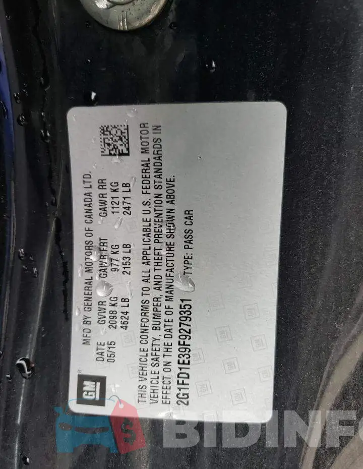 2G1FD1E39F9279351 Photo# 12