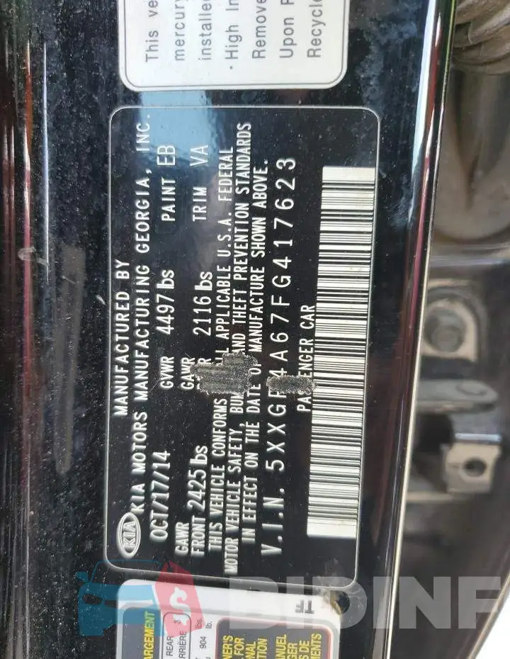 5XXGR4A67FG417623 Photo# 12