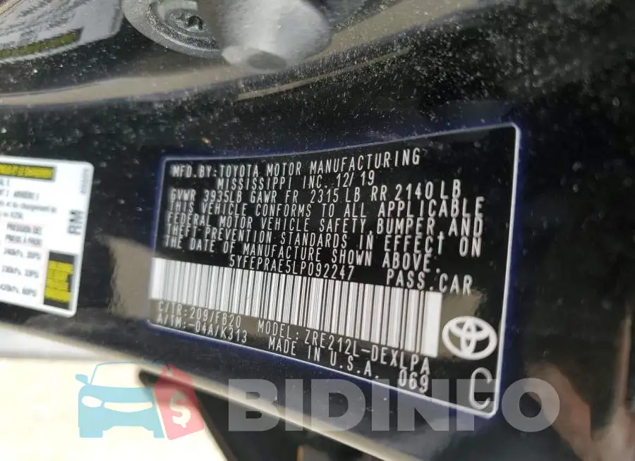 5YFEPRAE5LP092247 Photo# 12