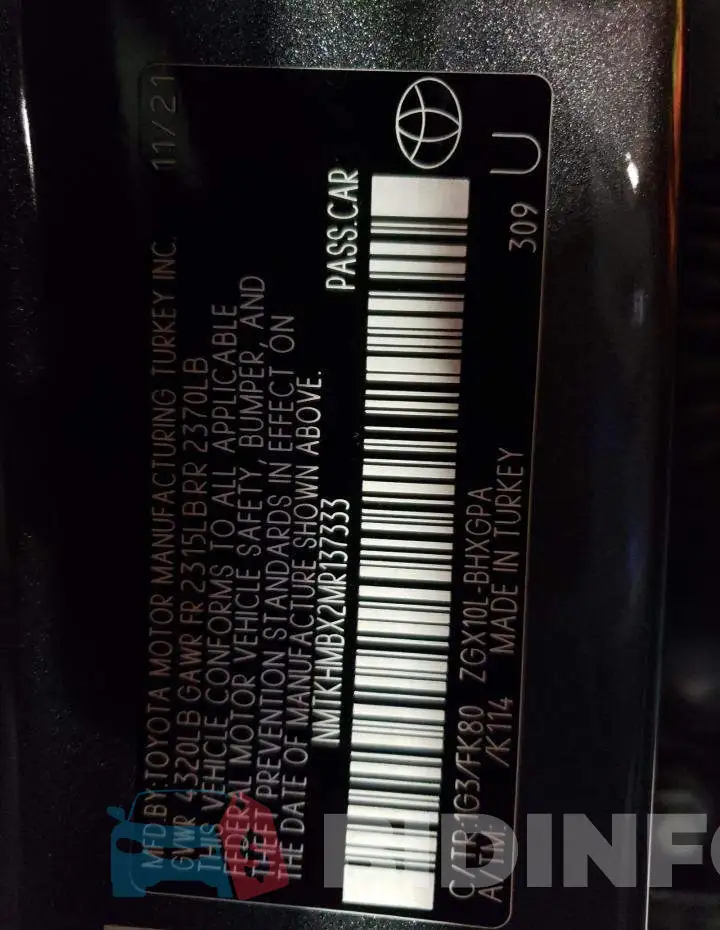 NMTKHMBX2MR137333 Photo# 13
