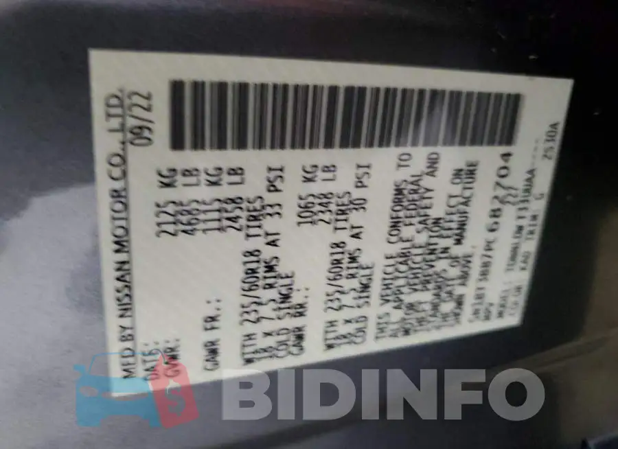 5N1BT3BB7PC682704 Photo# 13