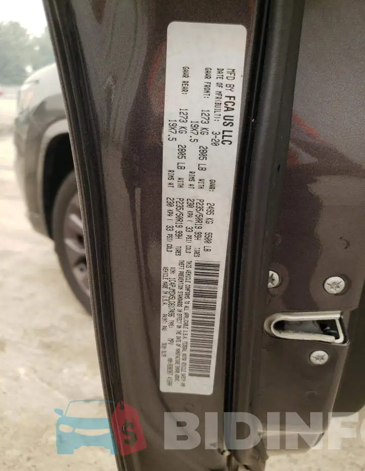 1C4PJMDX5LD617496 Photo# 13
