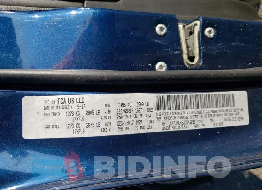 1C4PJMLX8JD546096 Photo# 12