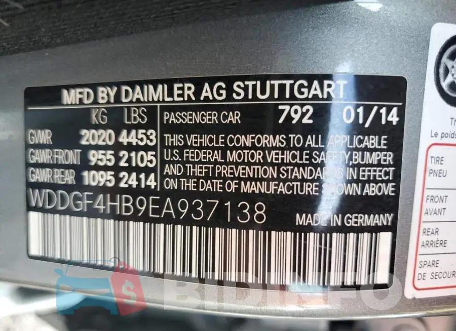 WDDGF4HB9EA937138 Photo# 12