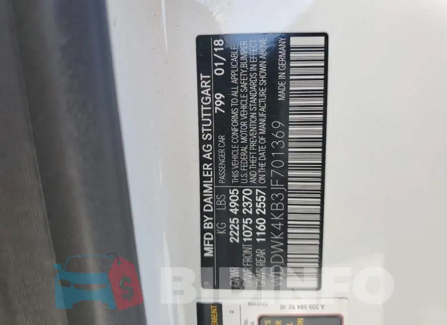 WDDWK4KB3JF701369 Photo# 12