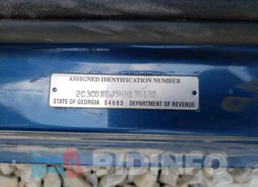 2C3CDXGJ5NH176185 Photo# 10