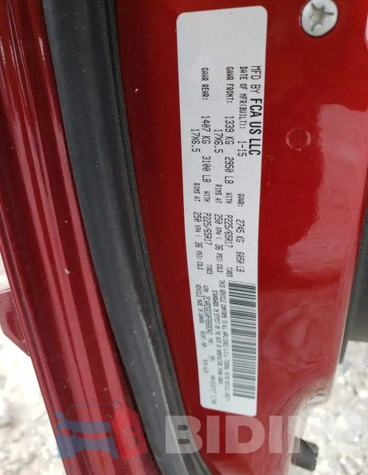 2C4RDGEG0FR668342 Photo# 14