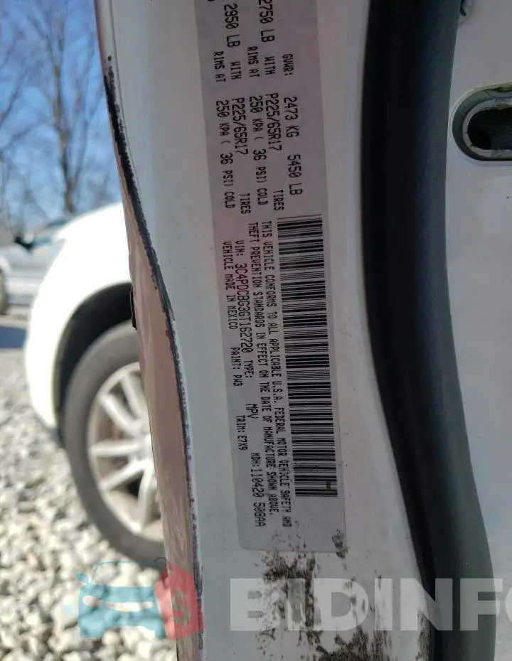 3C4PDCBG3GT162720 Photo# 13