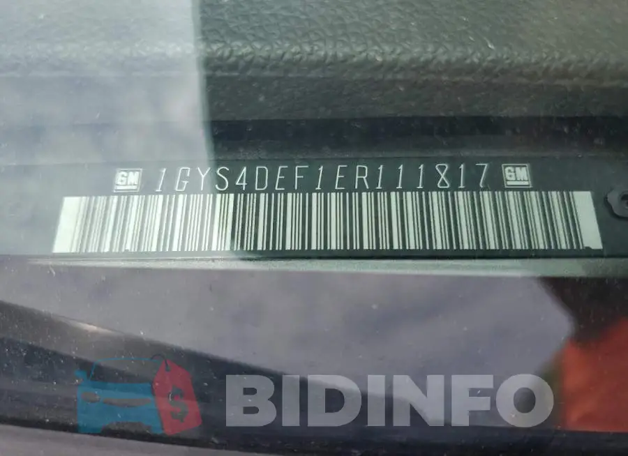 1GYS4DEF1ER111817 Photo# 13