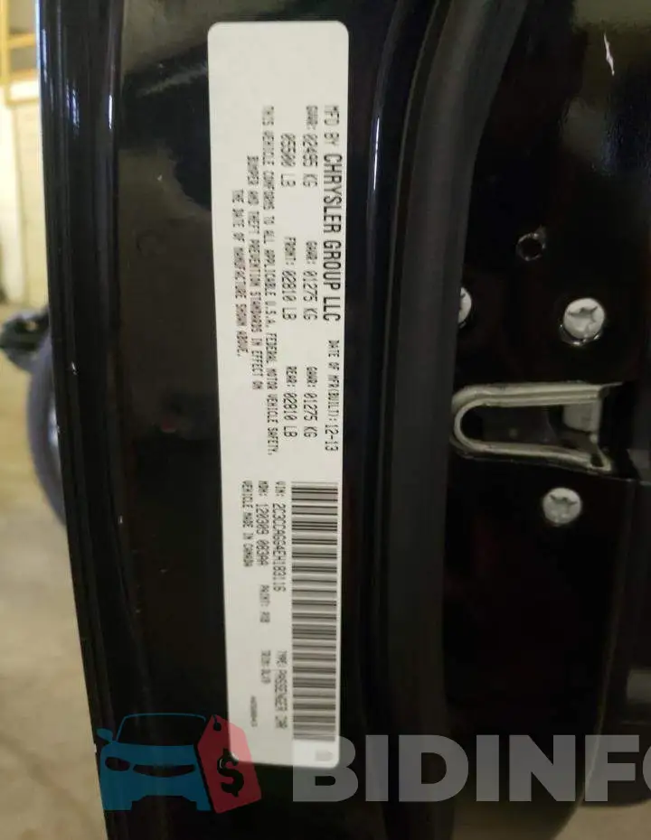 2C3CCAGG4EH183116 Photo# 12