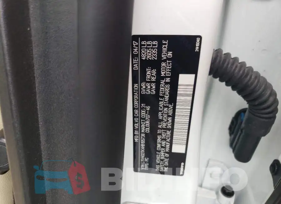 LYV402TK4HB195738 Photo# 12