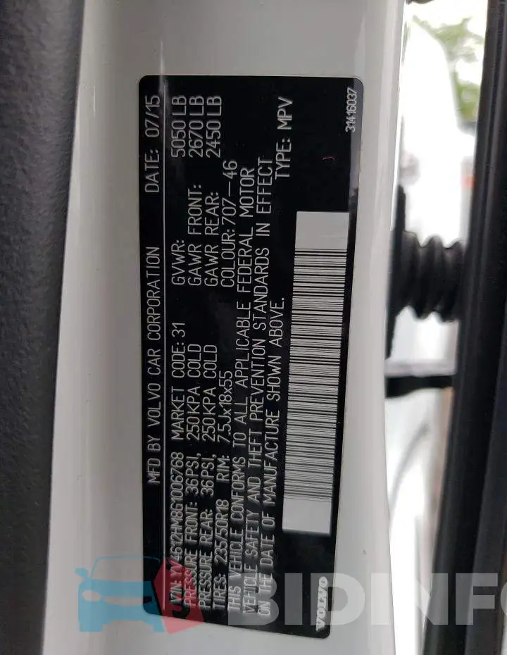 YV4612HM8G1006768 Photo# 12