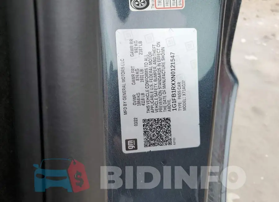 1G1FB1RXXN0121547 Photo# 12