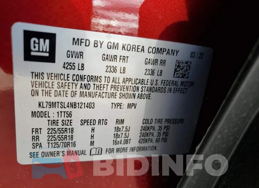 KL79MTSL4NB121403 Photo# 13