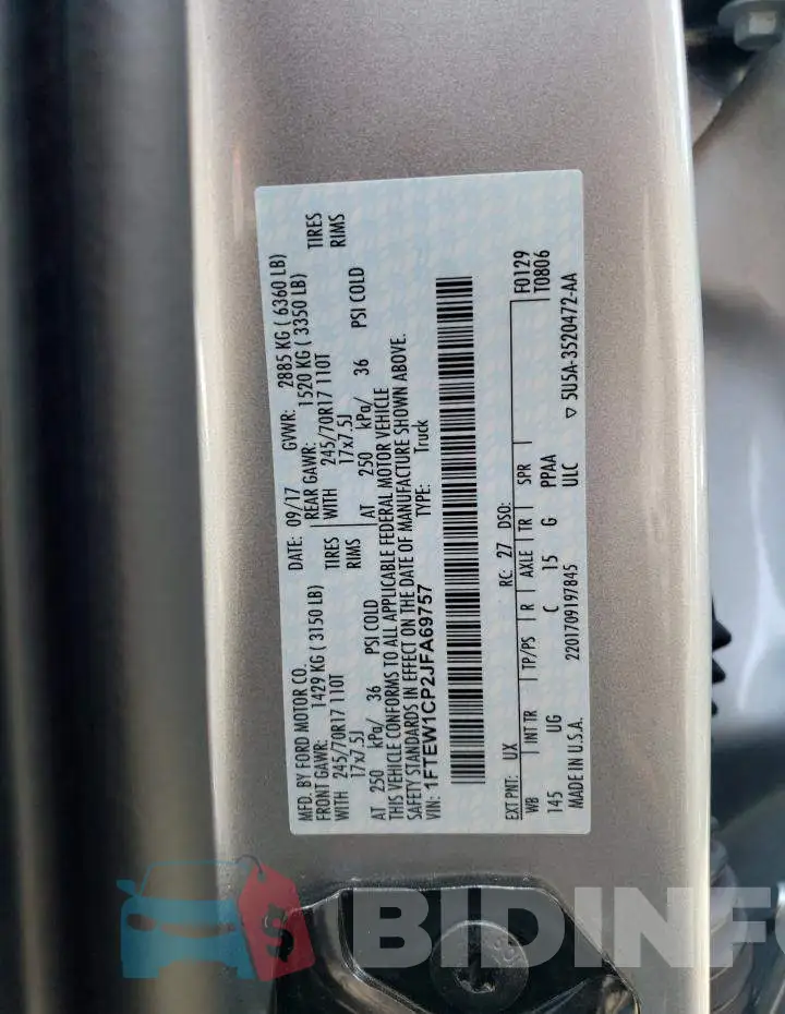 1FTEW1CP2JFA69757 Photo# 13