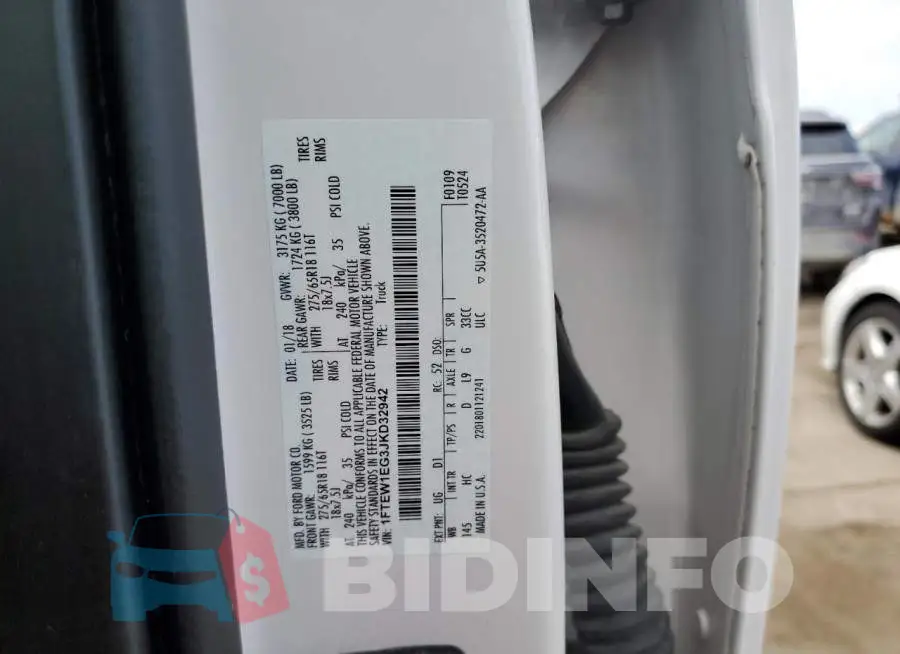 1FTEW1EG3JKD32942 Photo# 12