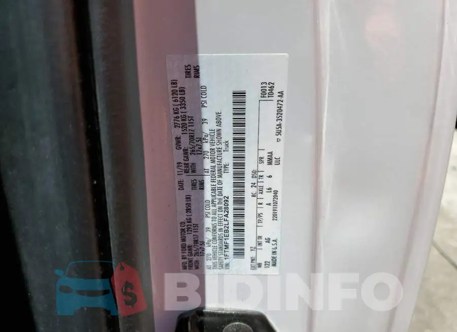 1FTMF1EB2LFA28092 Photo# 12